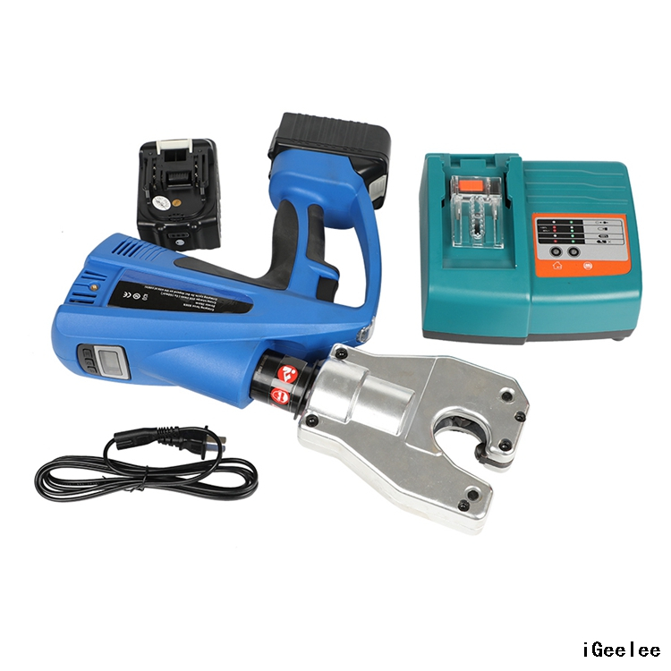 Battery Hydrauilc Wire Crimper BZ-6B for Copper Lug And Terminals with Battery Power And No Dies Required,range Up To 240mm2