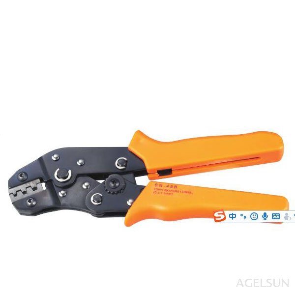 COLORS SN-28B SN-48B Wire Crimping Pliers Plug Terminal Spring Clamp Terminals Crimping Tool Electrical Crimping Pliers Tool