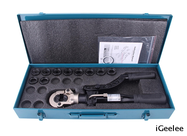 HZ-300 Hydraulic Hand Manual Hexagon Wire Cable Lug Crimping Tool for Cu Cable 16-300mm2