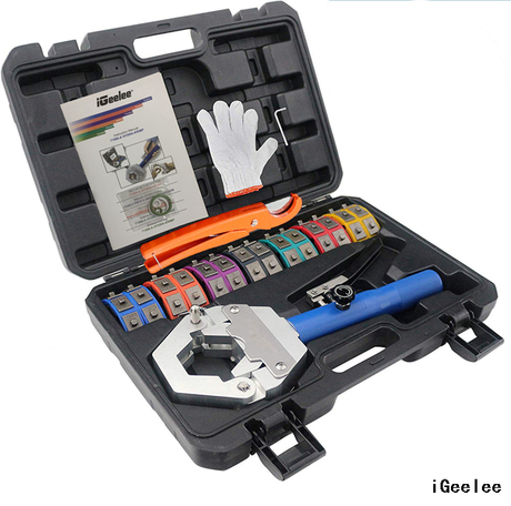 Details about   Split Hydraulic A/C Hose Crimper Tool Kits Crimping Head Hose Fittings 7 Dies 