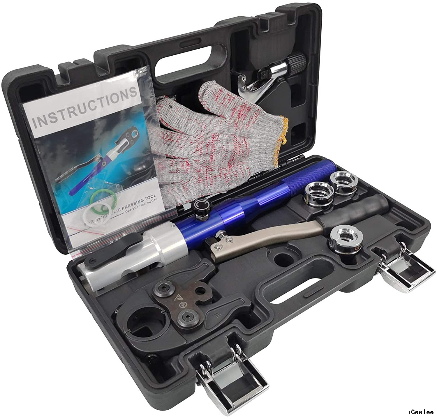 IGeelee Hydraulic Copper Pipe Crimper HT-1950 for Plumbing System